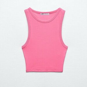 Zara pink tank
